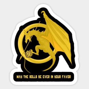 May the Rolls Sticker